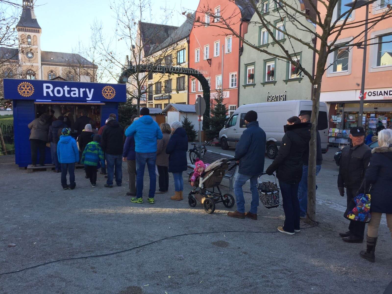 Rotary Pfaffenhofen Tombola Weihnachten 1. Preis Auto